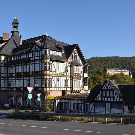 Hotel Weisser Hirsch Schwarzburg Exteriör bild