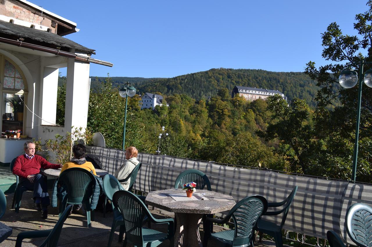 Hotel Weisser Hirsch Schwarzburg Exteriör bild
