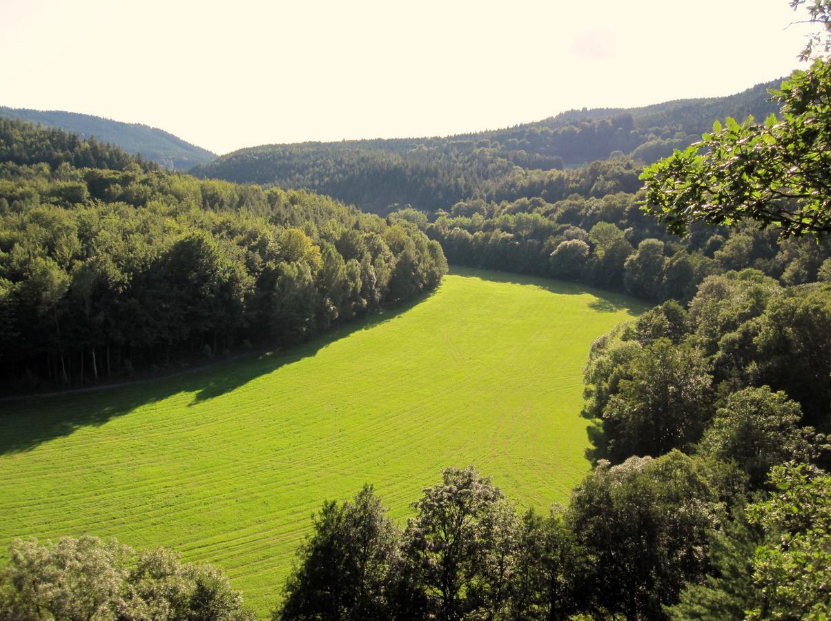 Hotel Weisser Hirsch Schwarzburg Exteriör bild